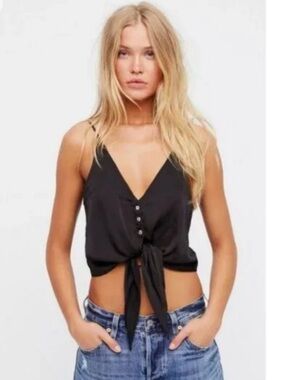 Free People Two Tie For You Cami Top